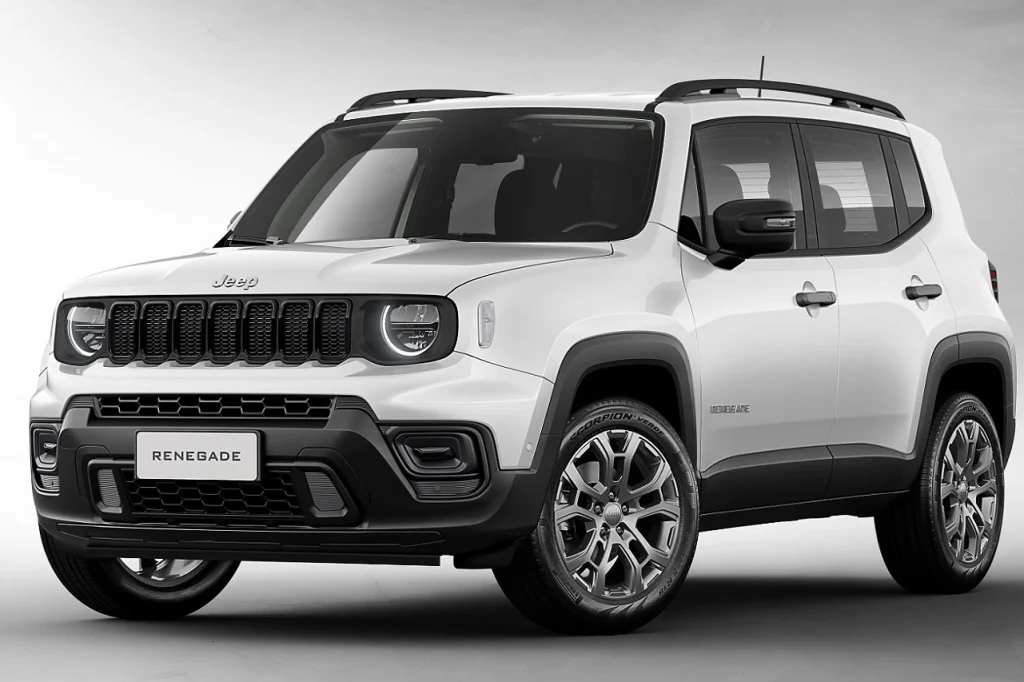 Novo Jeep Renegade Sport tem vantagem na distância do solo