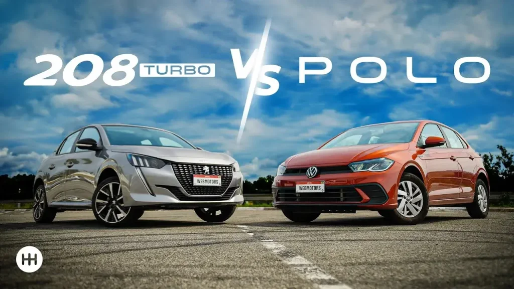 Peugeot 208 Style 200 Turbo Contra O Volkswagen Polo Comfortline