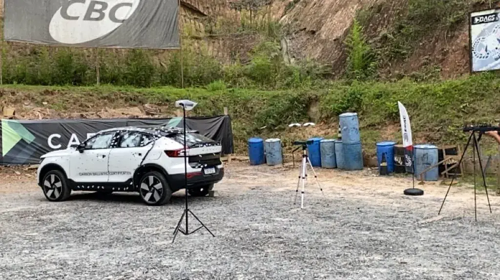 Volvo C40 Certificação Balística