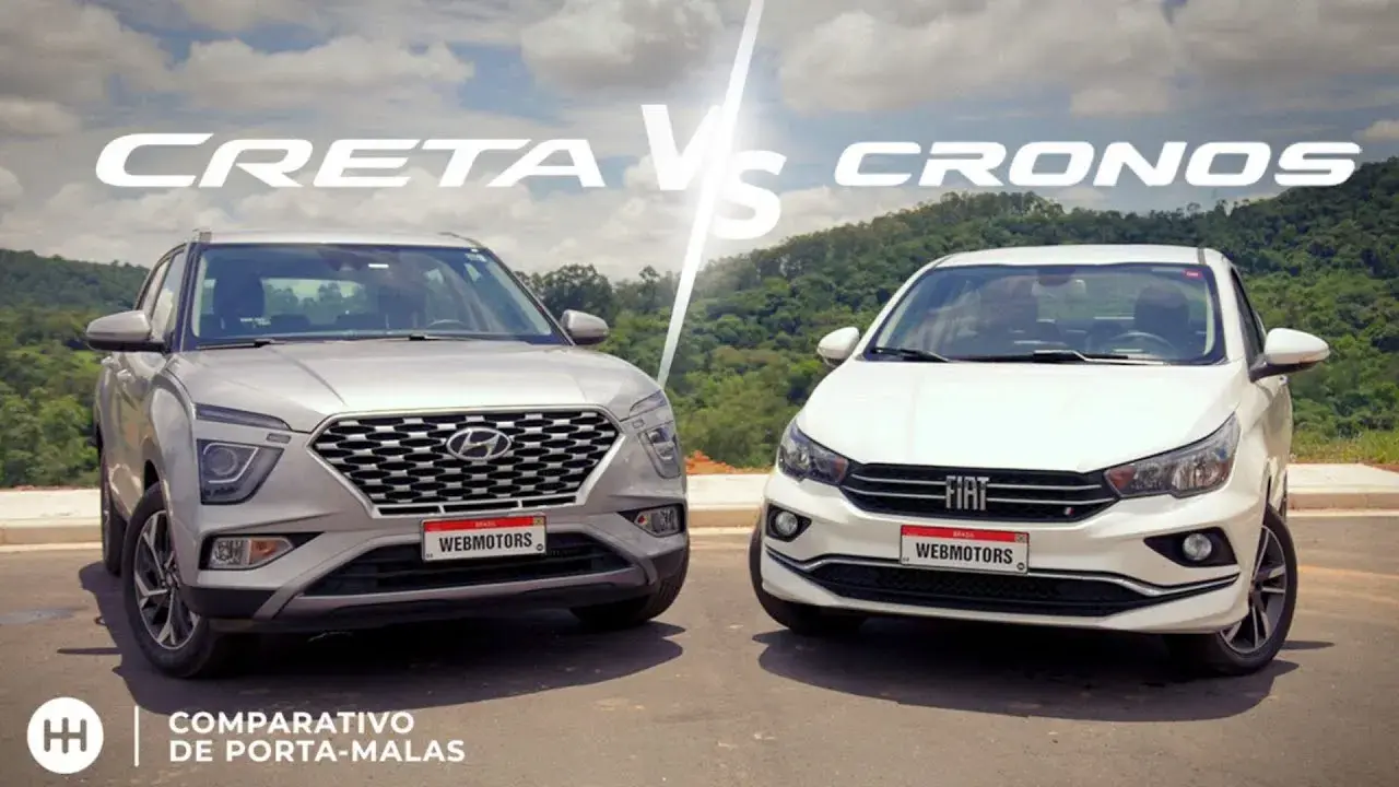 Fiat Cronos Hyundai Creta Porta Malas