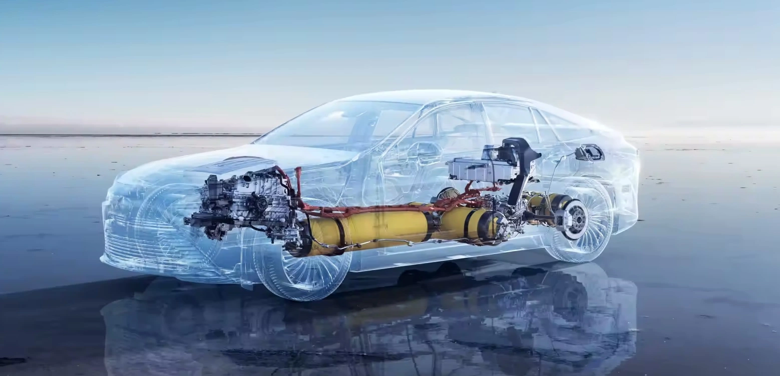 Fontes de energia mais complexas, como combustível sintético (E-fuel) e hidrogênio (H2) somente deverão se tornar tendência tecnológica nos automóveis a partir de 2050, tanto em motores a combustão interna quanto de tração elétrica com pilha de combustível (H2)