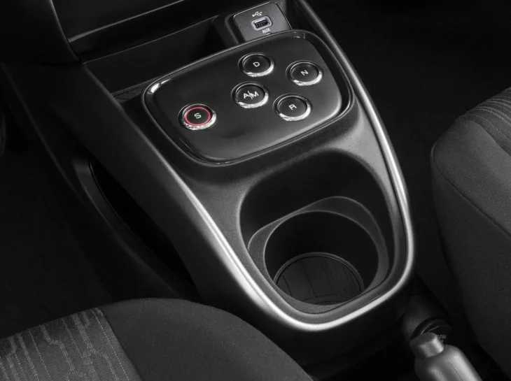 Câmbio automatizado da Fiat GSR era acionado por botões.