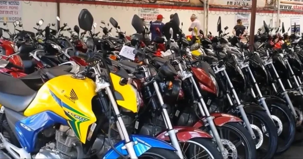As motos da Honda e da Yamaha são as mais procuradas nas lojas multimarcas