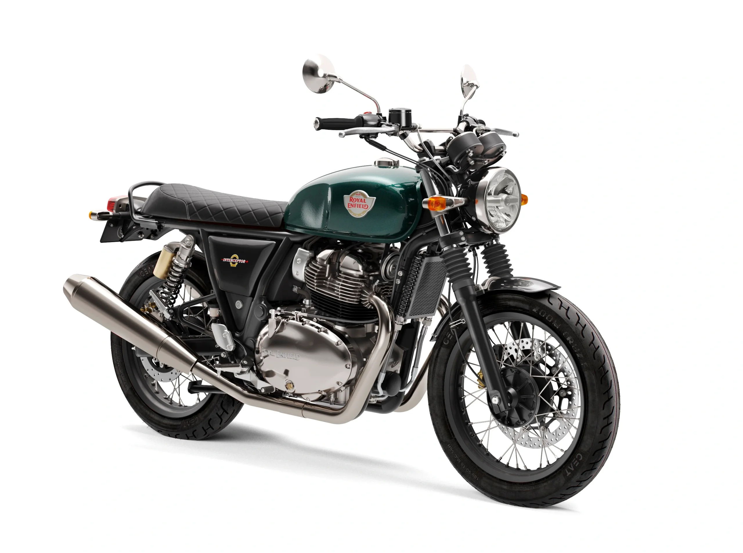 Royal Enfield Interceptor Cali Green