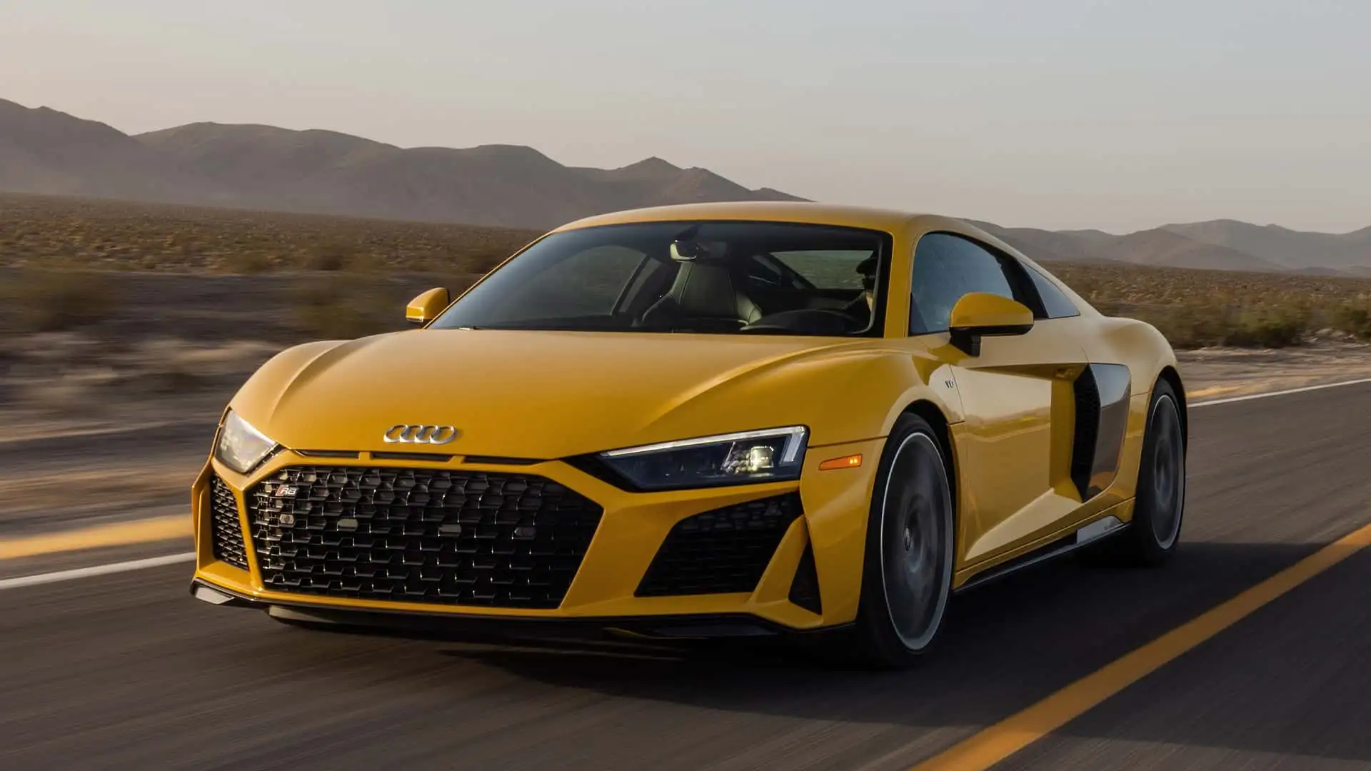 Audi R8 Amarelo