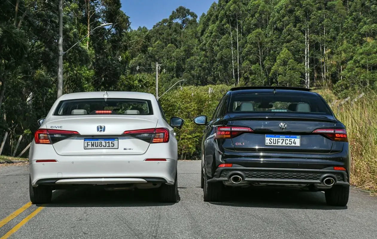 Comparativo Vw Jetta Gli X Honda Civic E Hev 6454