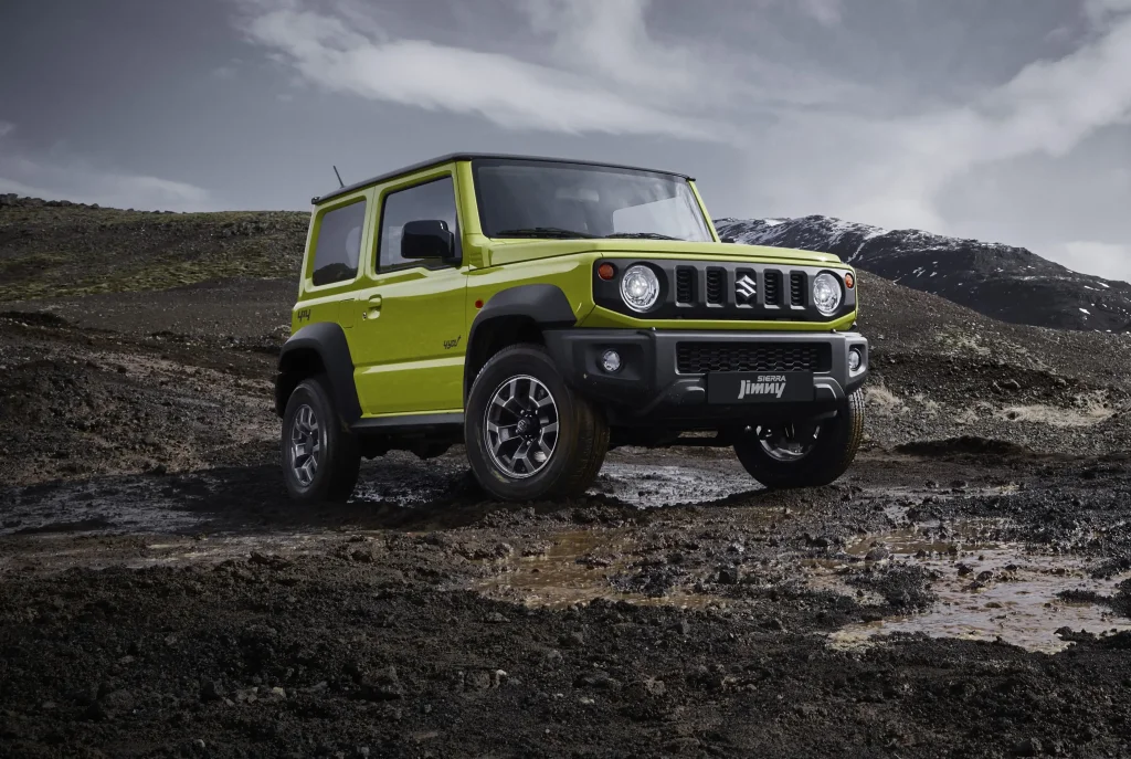 Suzuki Jimny é o único SUV na lista dos cinco menores carros do Brasil em 2025