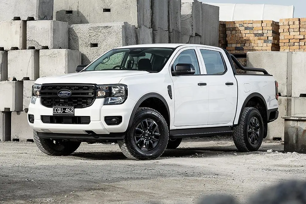 Ford Ranger Black 2024 1