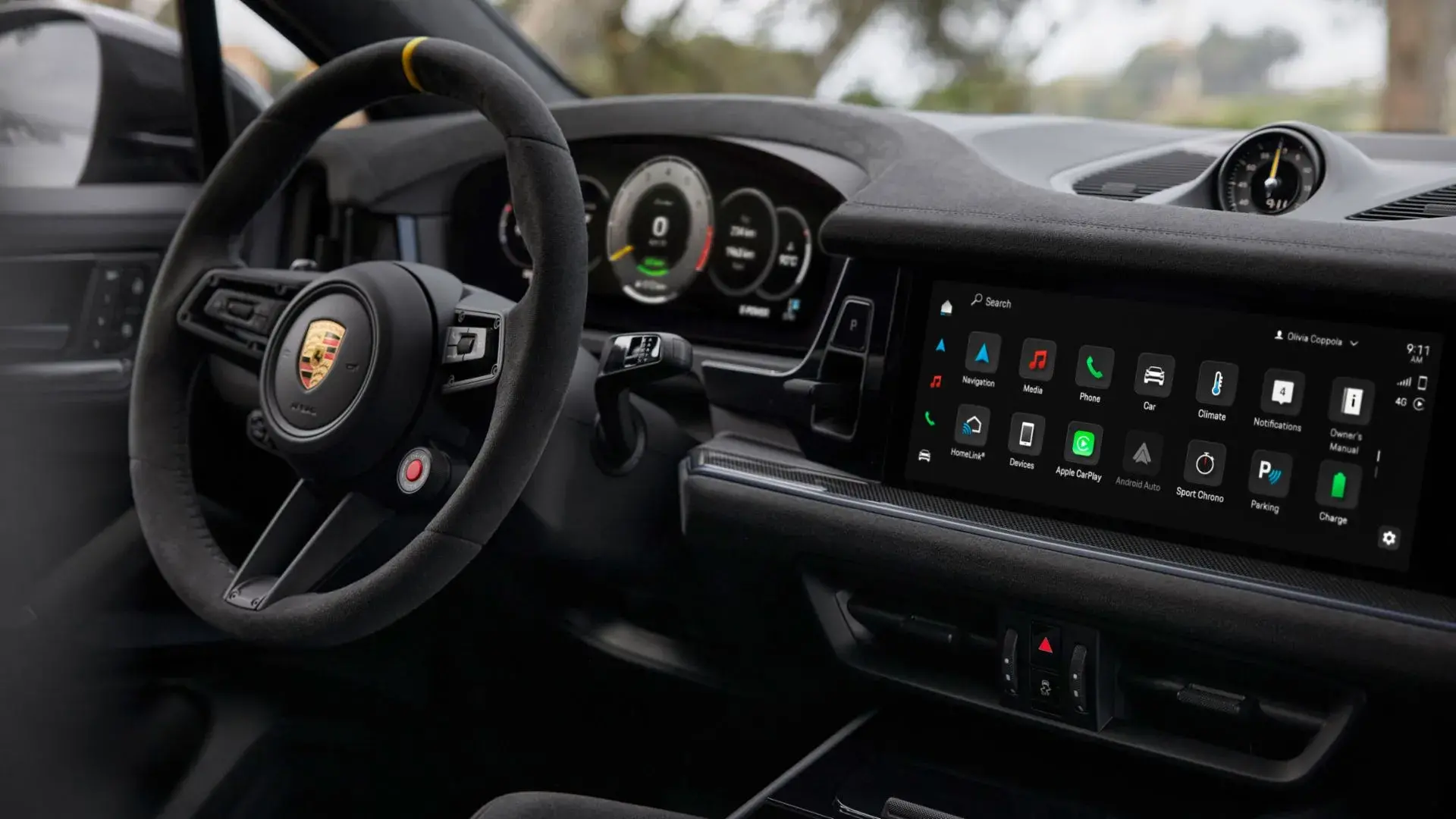 Porsche Cayenne Turbo E-Hybrid interior 11 Coupe