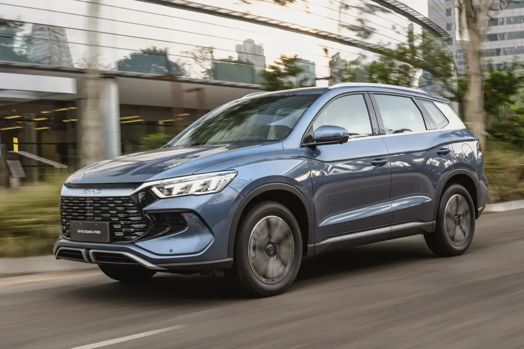 BYD Song Pro é a versão da "família" Song mais vendida atualmente no Brasil