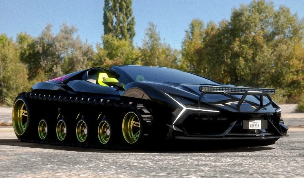 Lamborghini Revuel Traxx Destaque