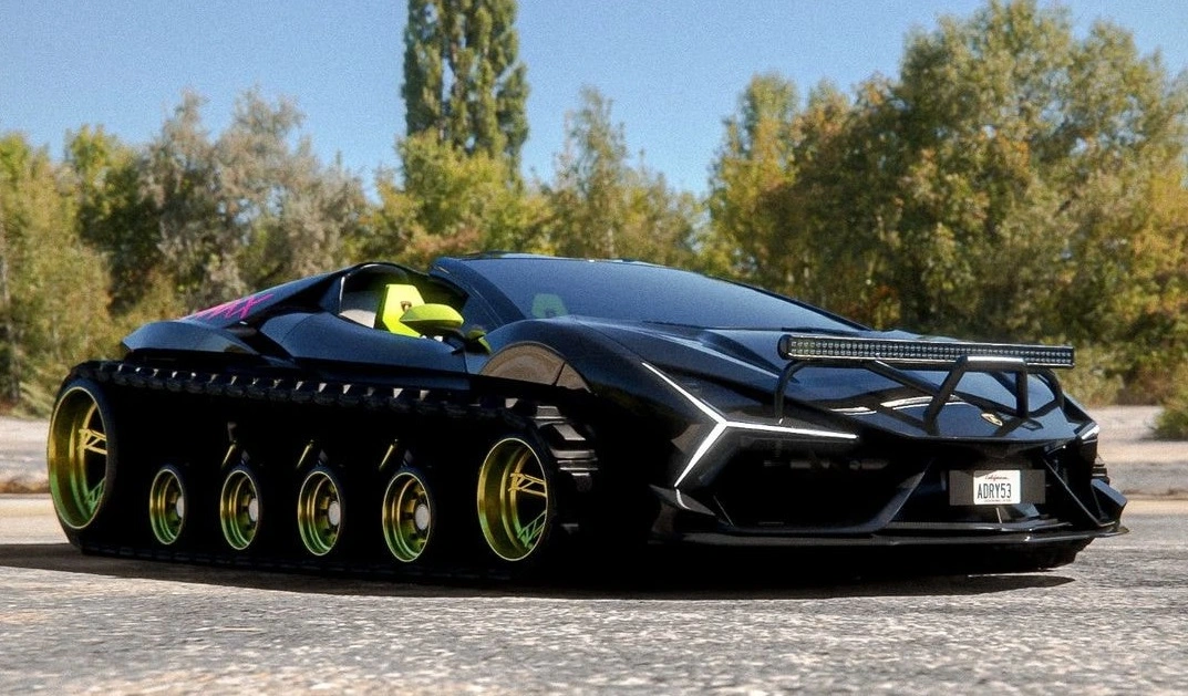 Lamborghini Revuel Traxx Destaque