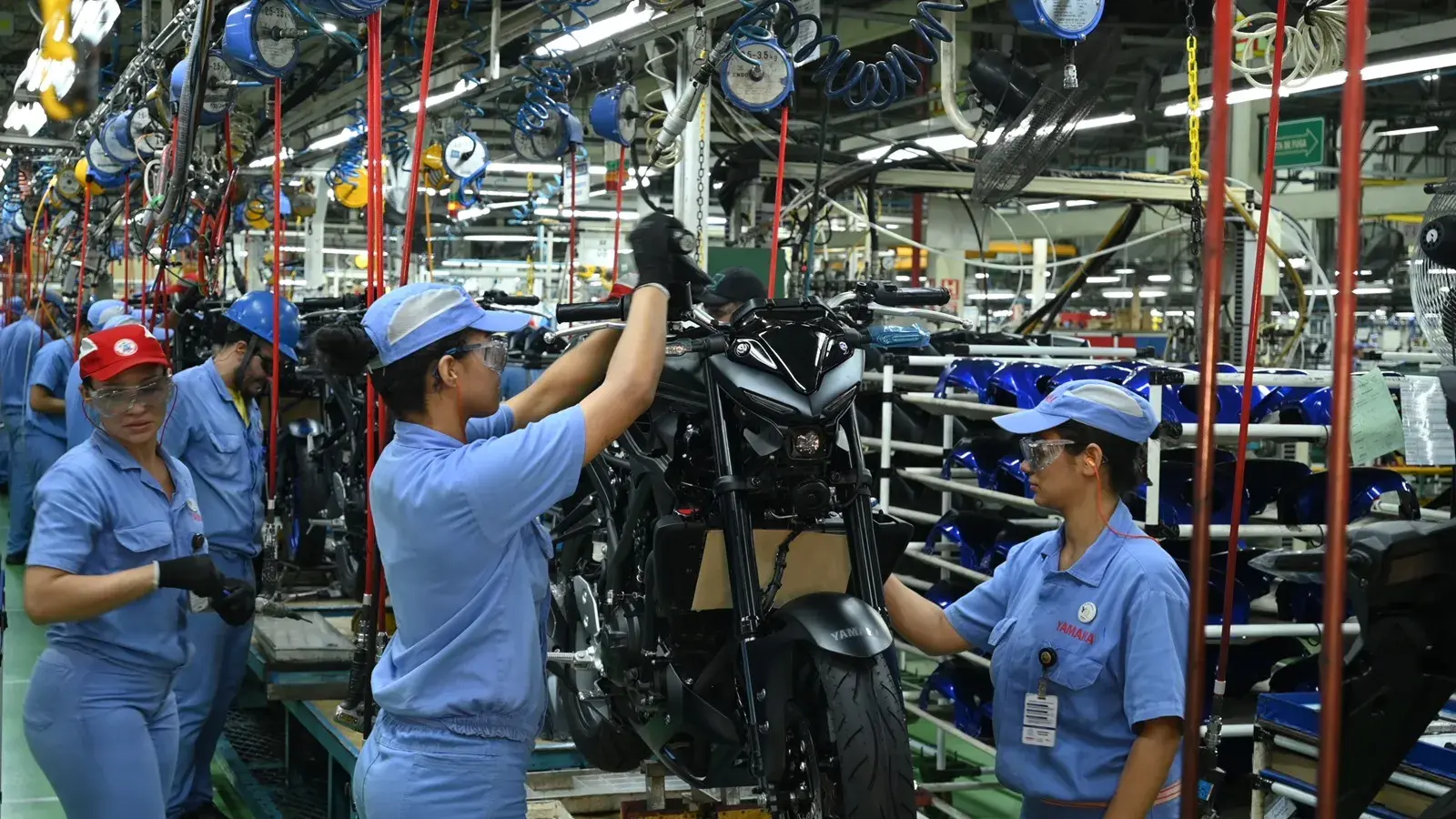 Produção De Motos Yamaha