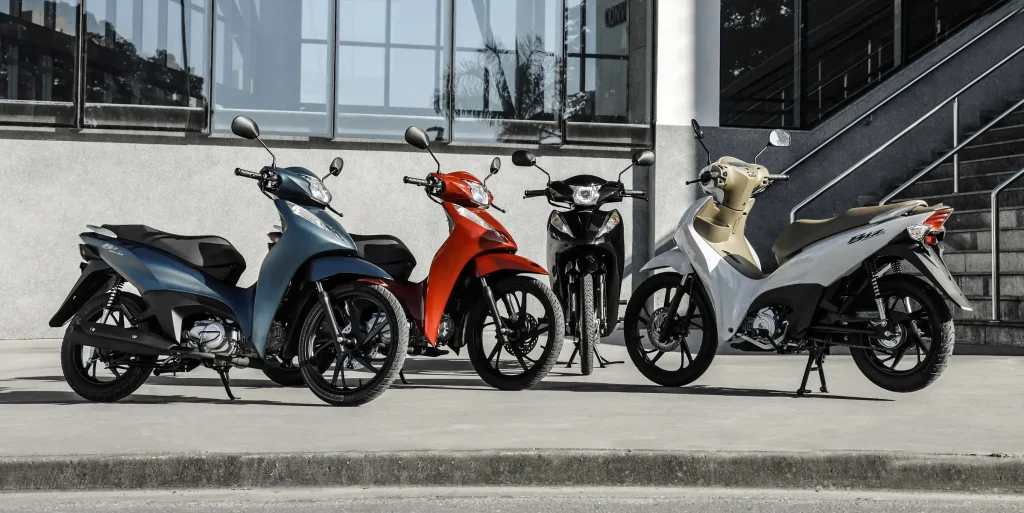 Linha Honda Biz 125 2025