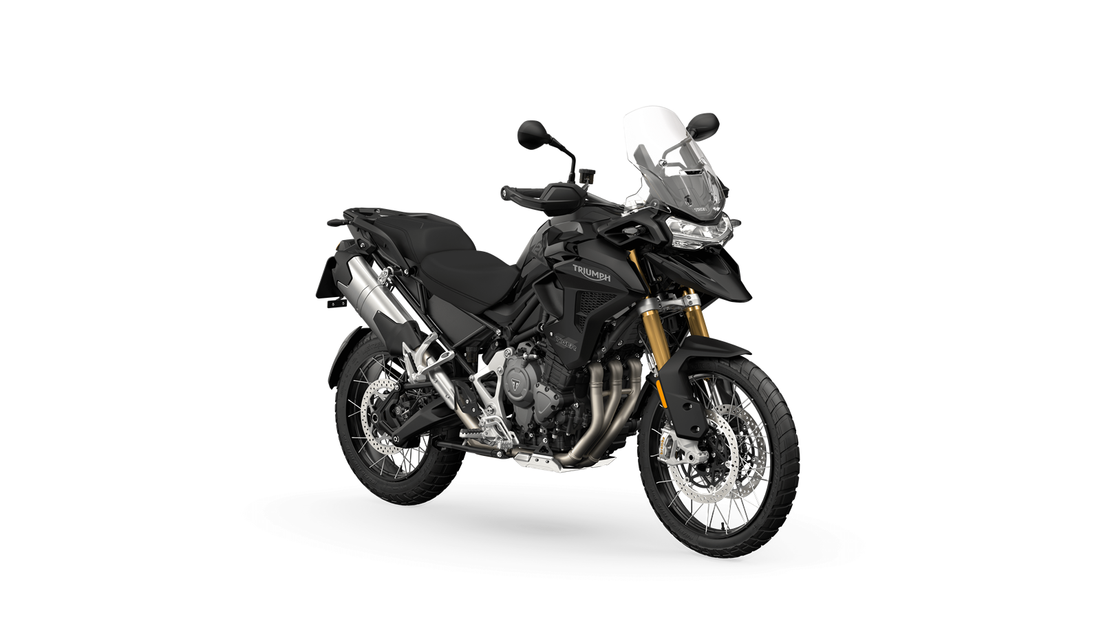 A Triumph Tiger 1200 Black Edition tem condições especiais e custa, à vista, R$ 94.190