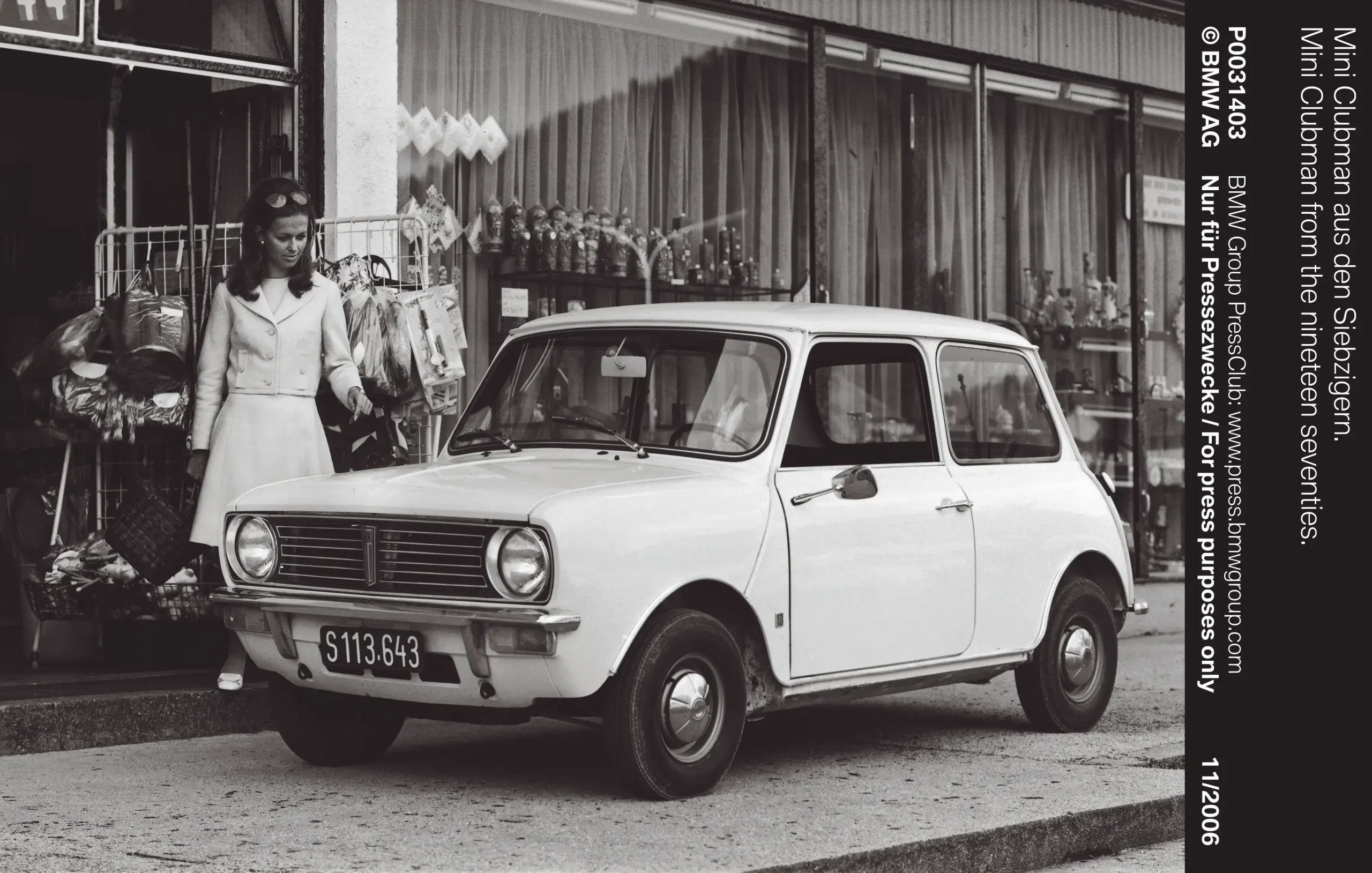 Mini Clubman From The Nineteen Seventies