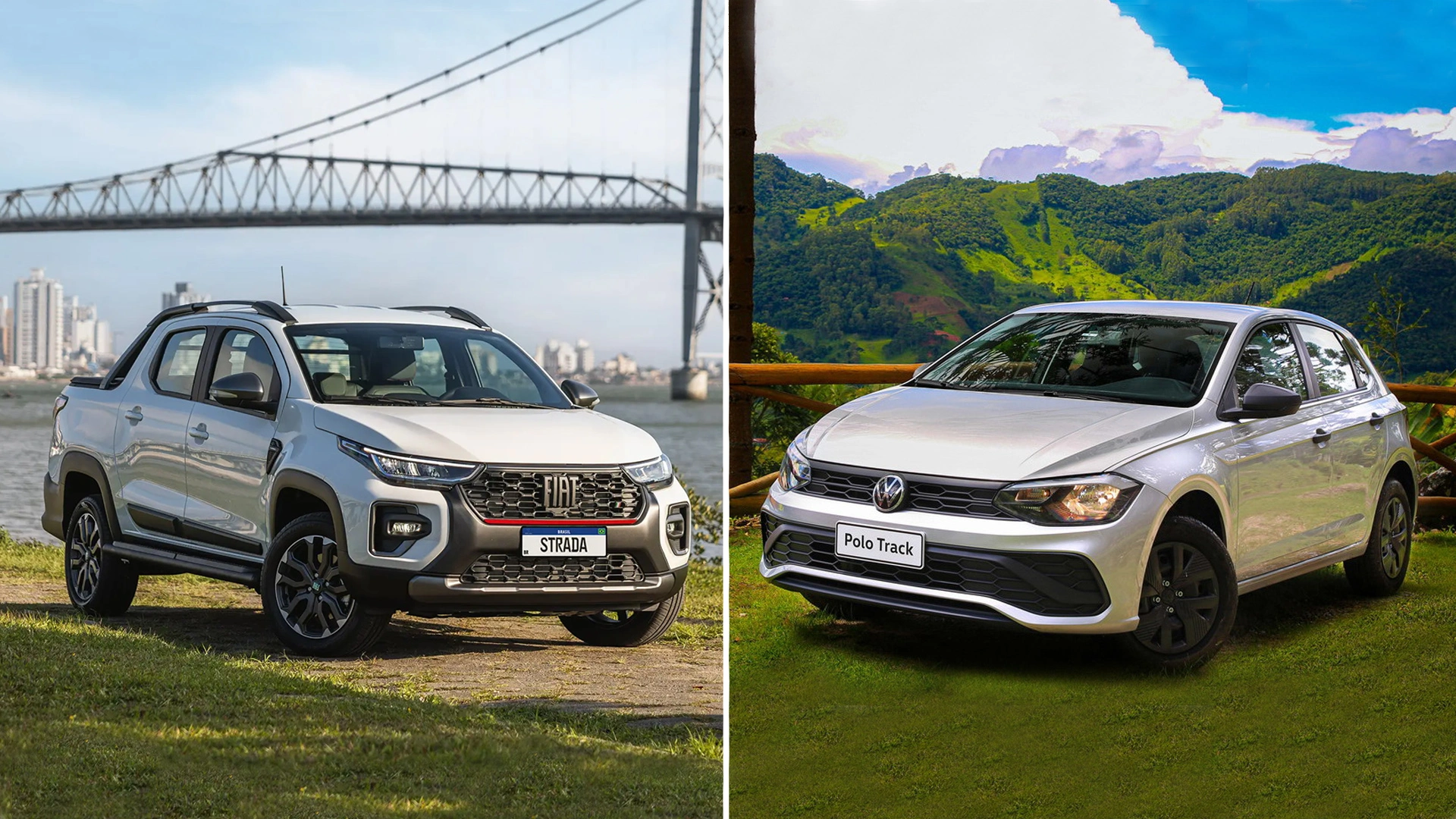 Carro mais vendido do Brasil: Polo e Strada travam dura batalha