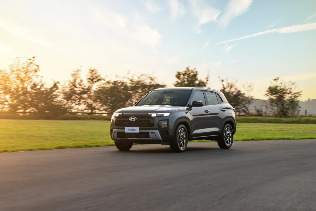 Hyundai Creta é um dos SUVs mais vendidos no varejo brasileiro