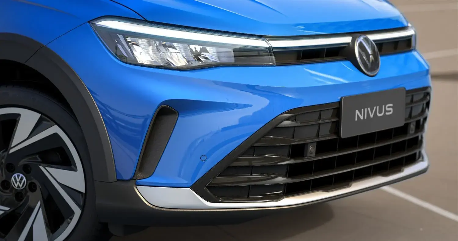 Novo Nivus Highline Detalhe Dianteira