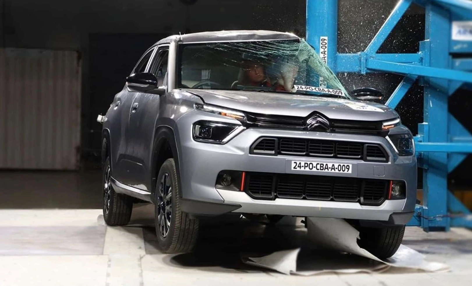 Citroën Basalt Crash Test 2