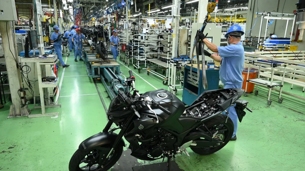 De janeiro a outubro, a produção das marcas instaladas no Polo Industrial de Manaus (PIM) somou 1.684.989 motocicletas