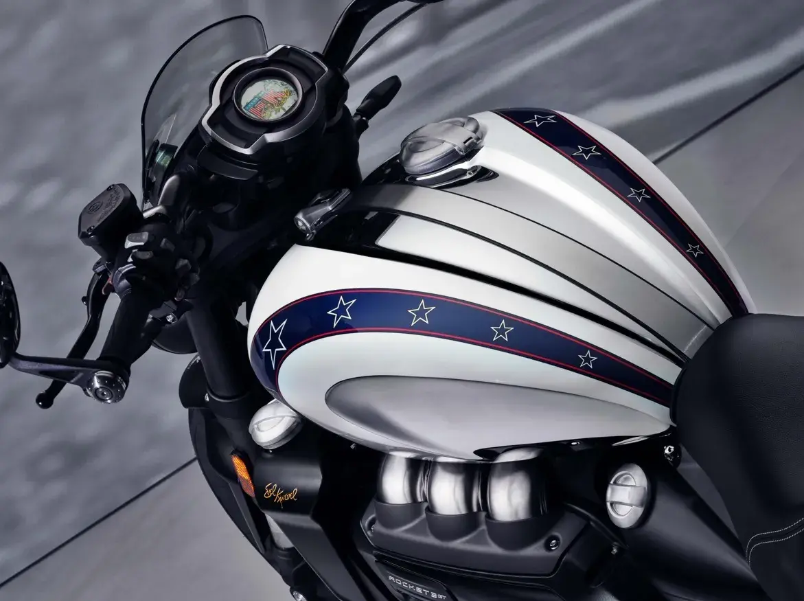 Triumph Rocket Iii Série Especial Evel Knievel (4)