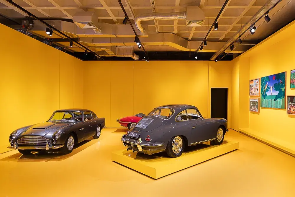 Carde Museu Do Automóvel Aston Martin Db85 E Porsche 356 (1)