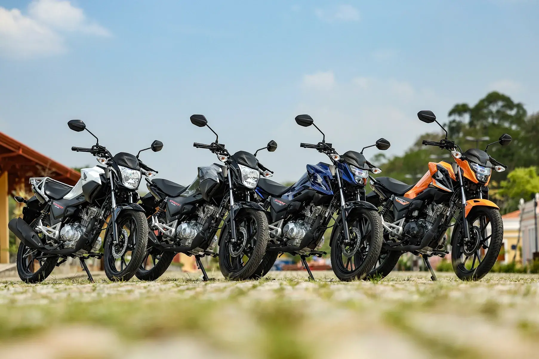 Linha Honda Cg 160 2025 (2)