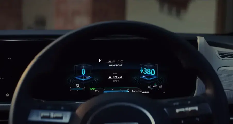 Hyundai Creta Elétrico Painel