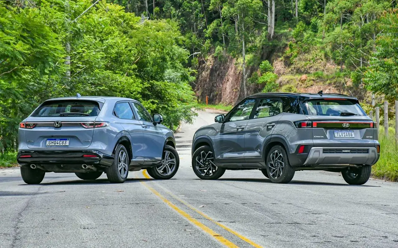 Comparativo Honda Hrv Turbo X Hyundai Creta 1.6 Tgdi 4496