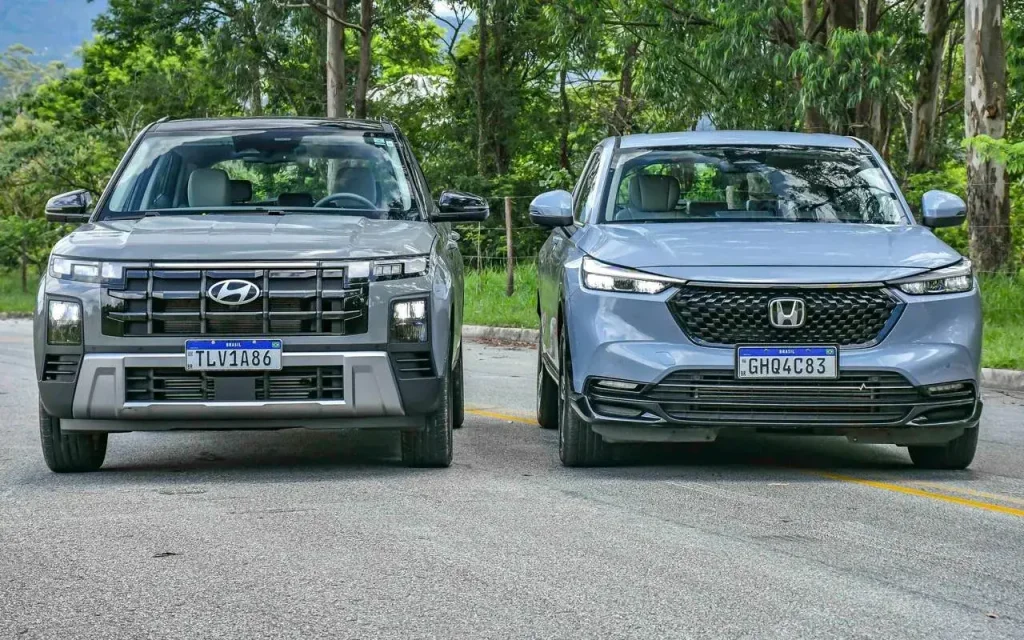 Comparativo Honda Hrv Turbo X Hyundai Creta 1.6 Tgdi 4517
