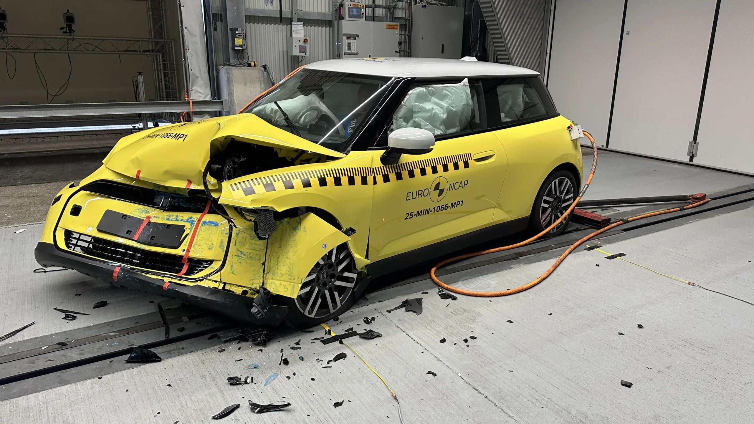 Mini Cooper Eletrico Euroncap