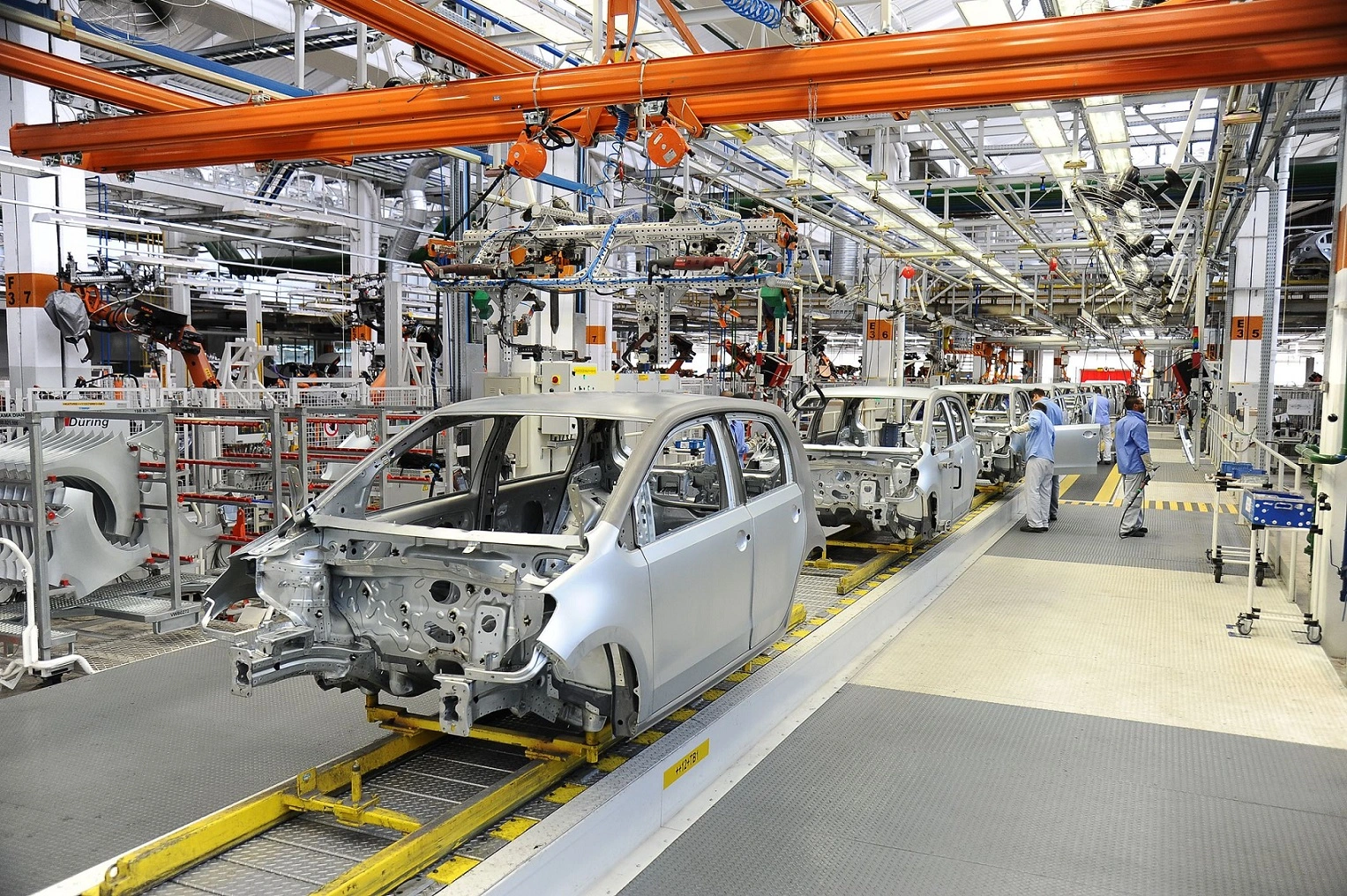 Fábrica Da Vw Em Taubaté área De Armação