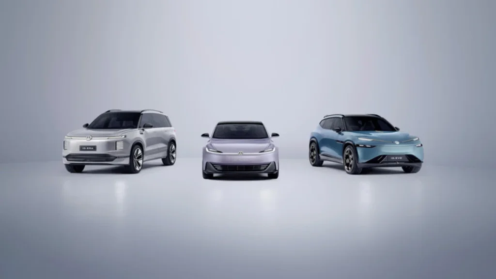 Novos carros elétricos da Volkswagen