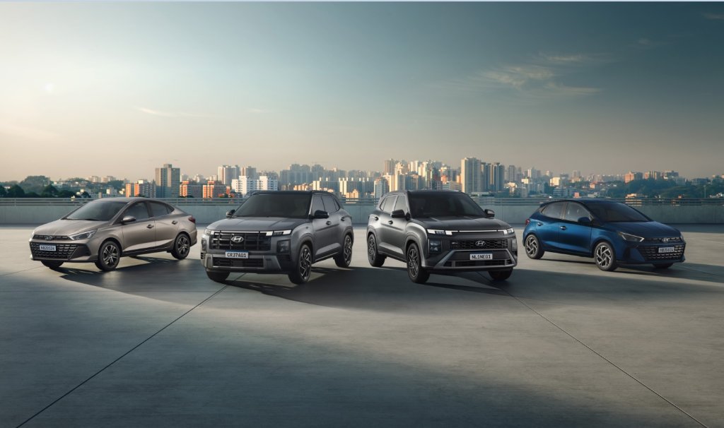 Hyundai Creta e HB20 2026 têm sistema Bluelink de série em todas as versões