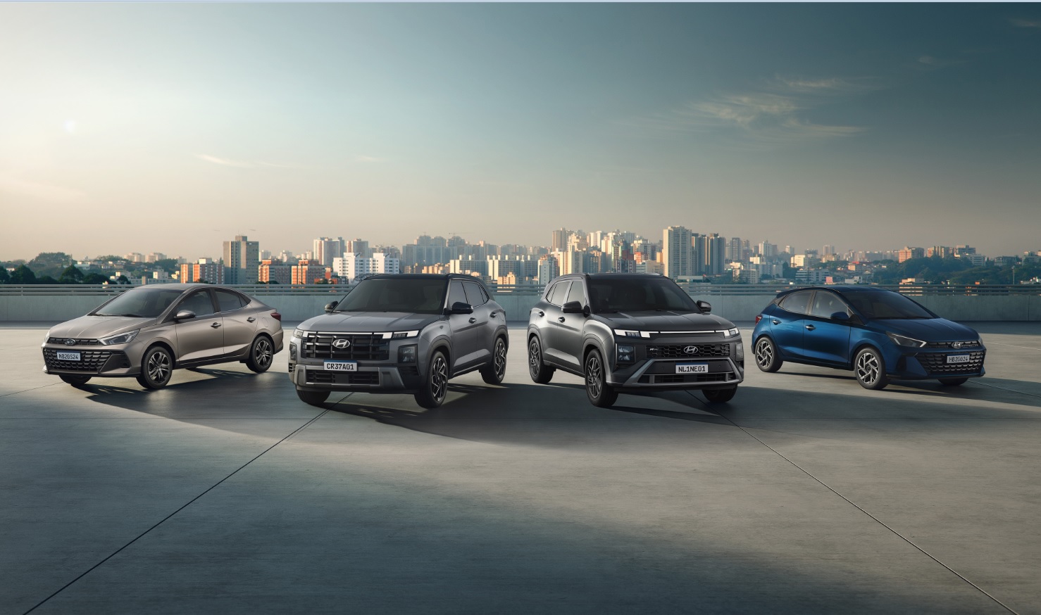 Hyundai Creta e HB20 2026 têm sistema Bluelink de série em todas as versões