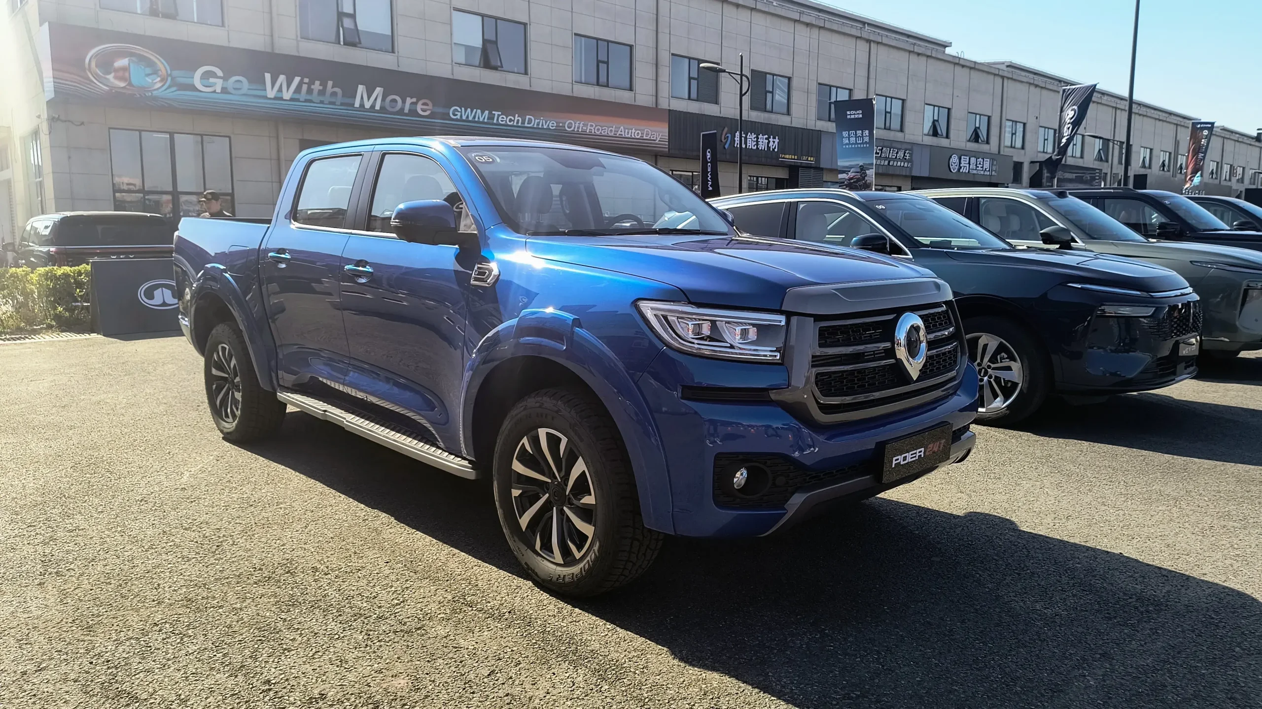 A picape GWM Poer P30 será rival da Hilux e terá motor híbrido a diesel