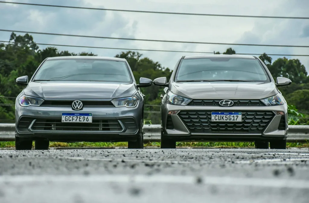 Hyundai HB20 passa Volkswagen Polo no ranking parcial do mês
