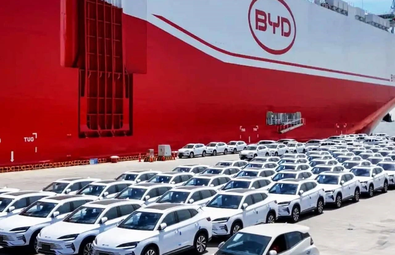 A BYD é a marca chinesa que mais vende automóveis no mercado brasileiro