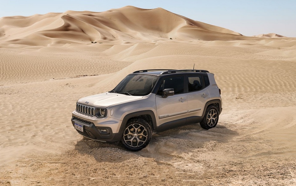 Renegade 2026 é exemplo entre os SUVs com motor menor, porém, mais potente