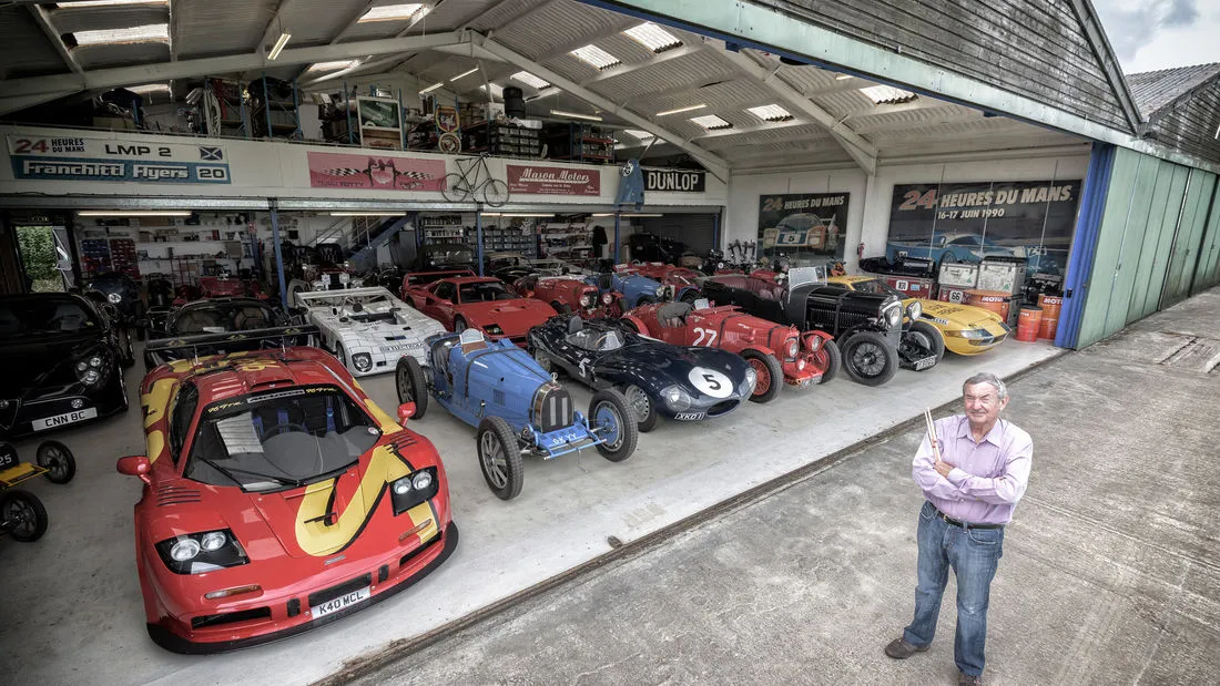Nick Mason e sua coleção milionária