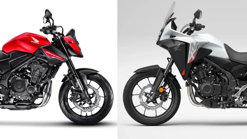 Hornet 500 e NX 500 reforçam o compromisso da Honda com inovação e versatilidade