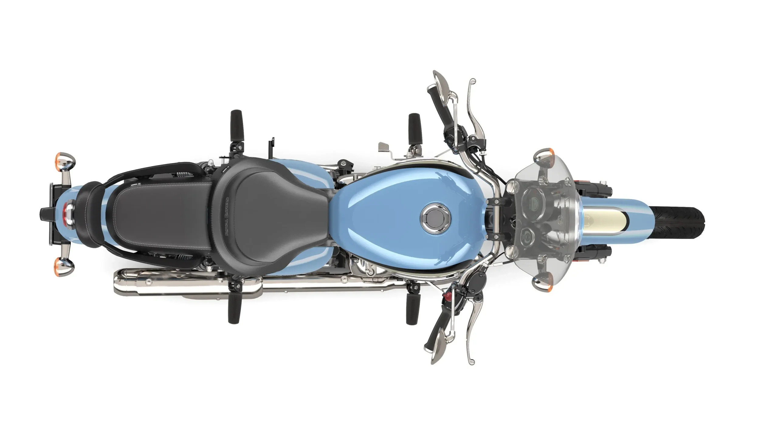 Royal Enfield Meteor 350 Aurora Blue (5)