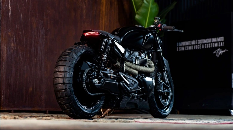 Moto brasileira vence concurso global de customização da Triumph
