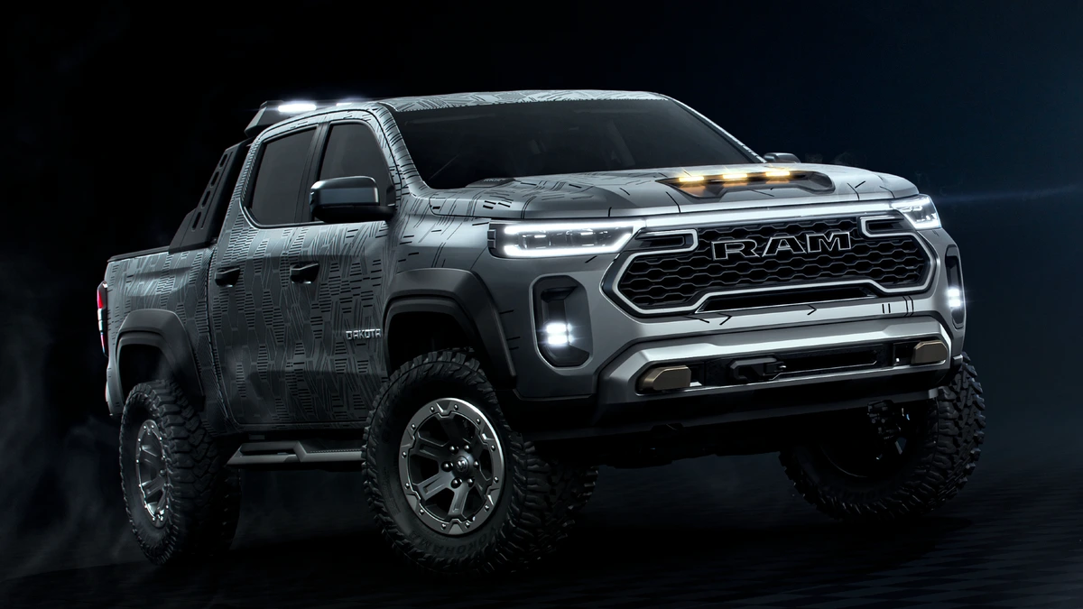 Ram Dakota apostará em um visual mais agressivo para rivalizar com as líderes do segmento