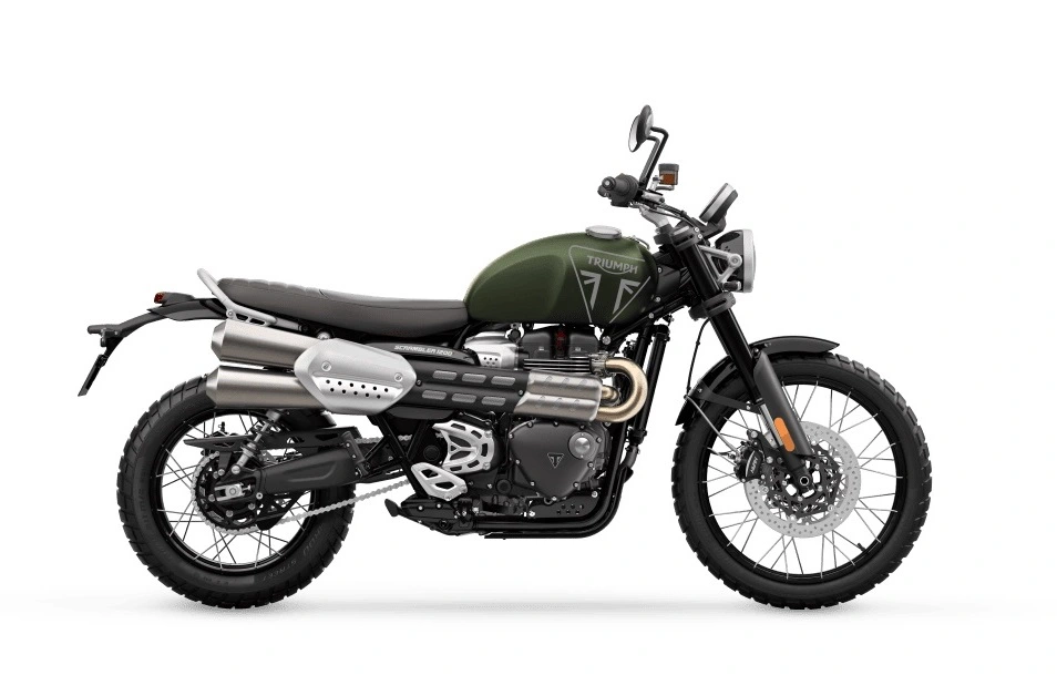 Triumph Scrambler 1200 X Matt Khaki Green 1