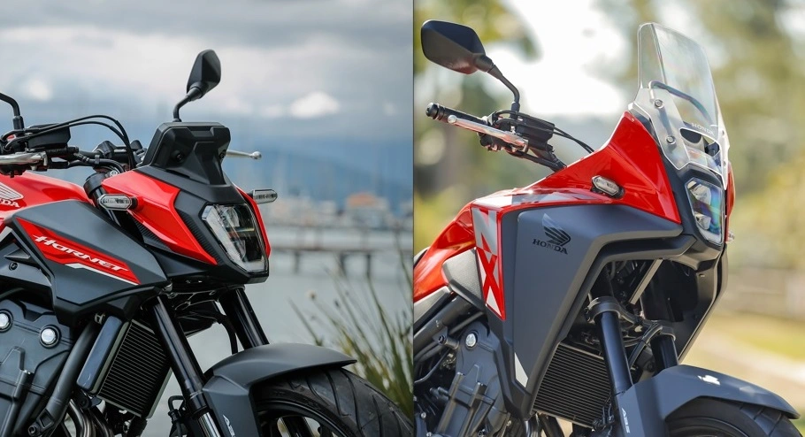 Pilotamos as Honda Hornet 500 E NX 500