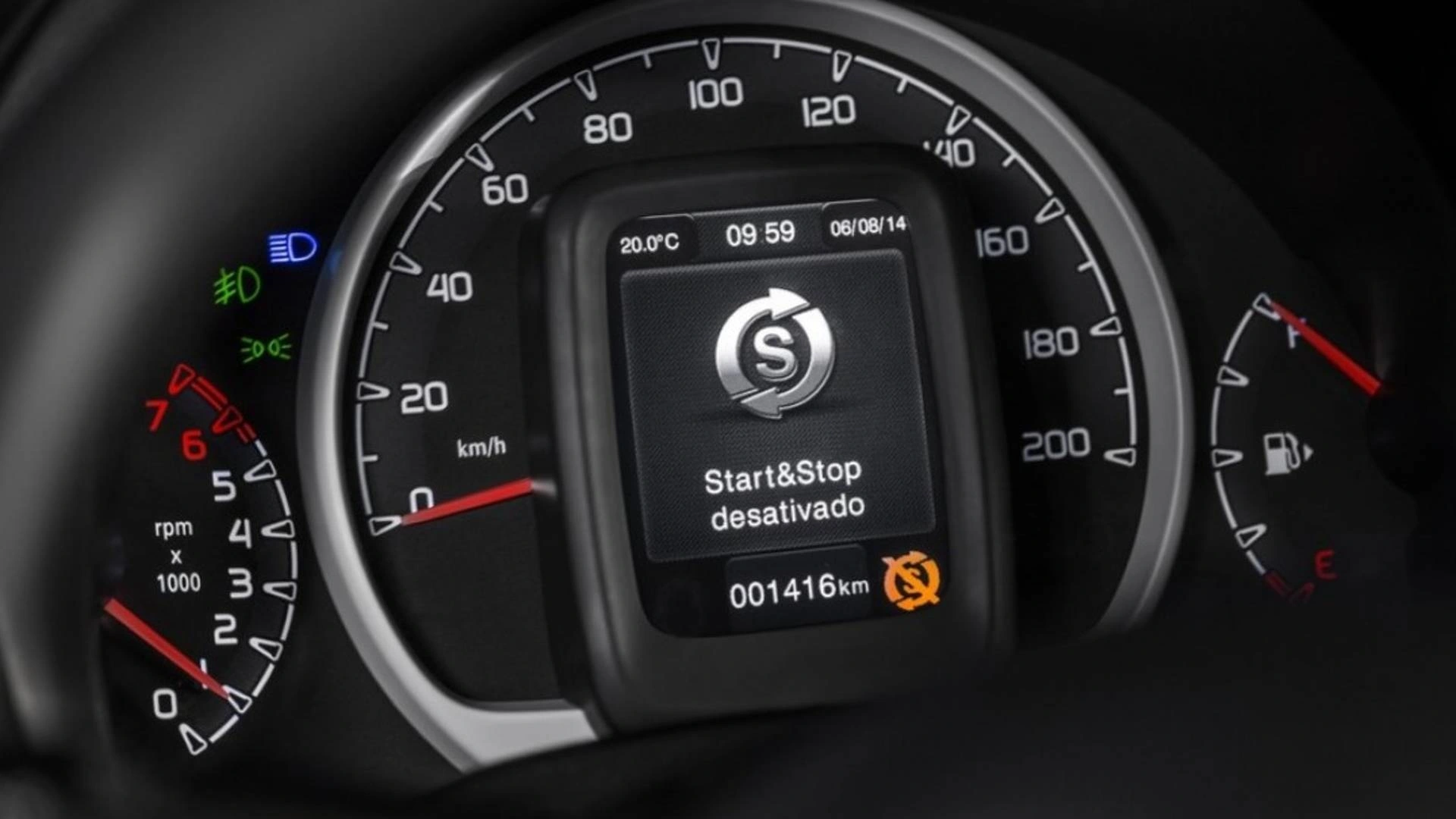 Sistema Start Stop Desativado