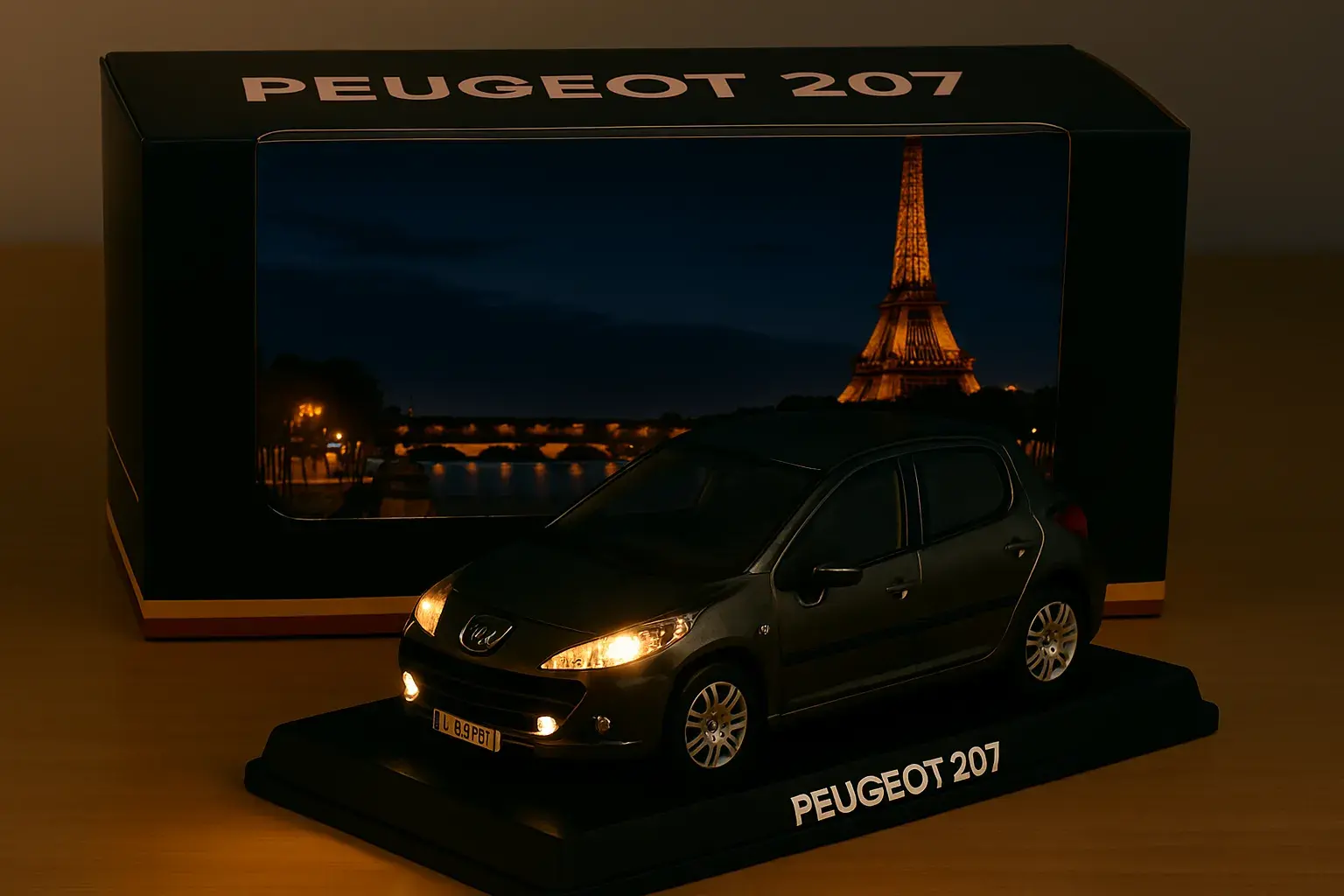 carro em miniatura