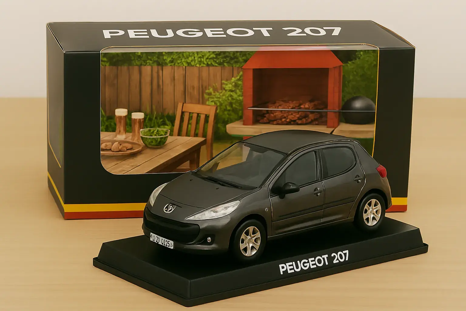 carro em miniatura